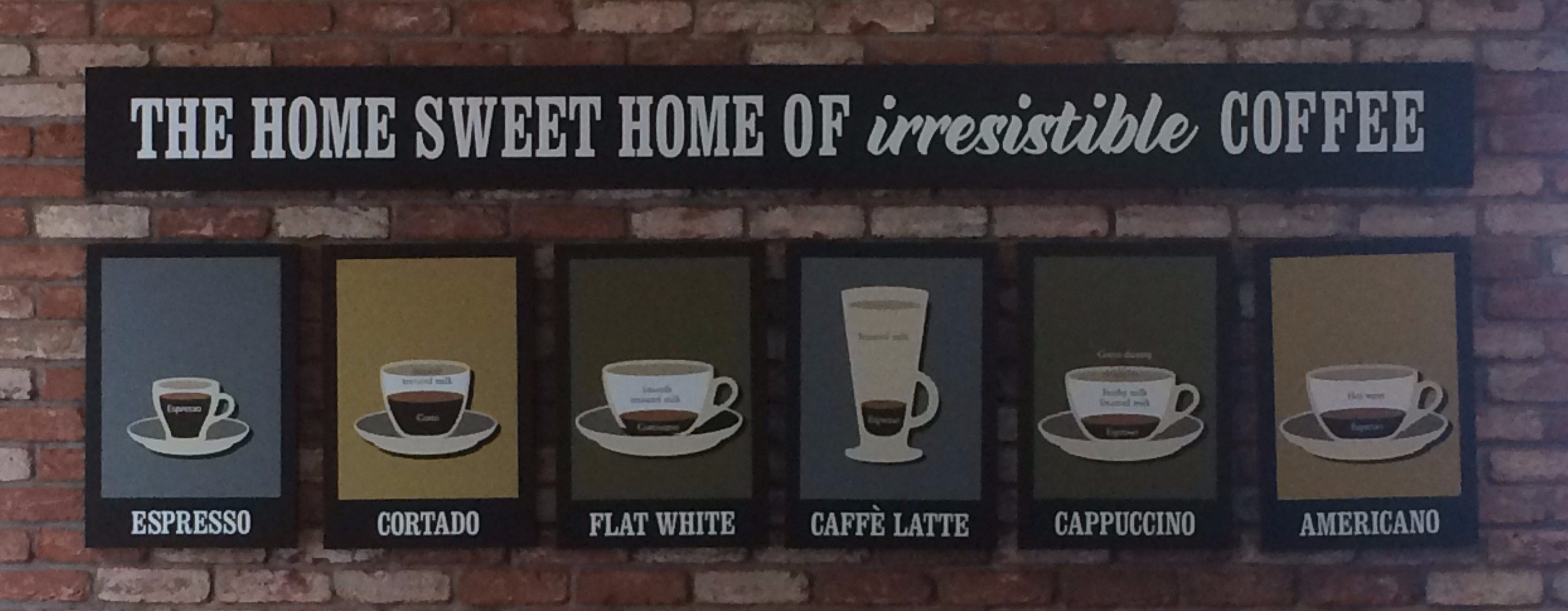 Coffee Menu
